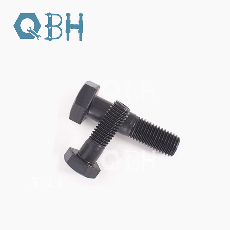 High Strength Steel Black Structure Hex Bolts DIN6914